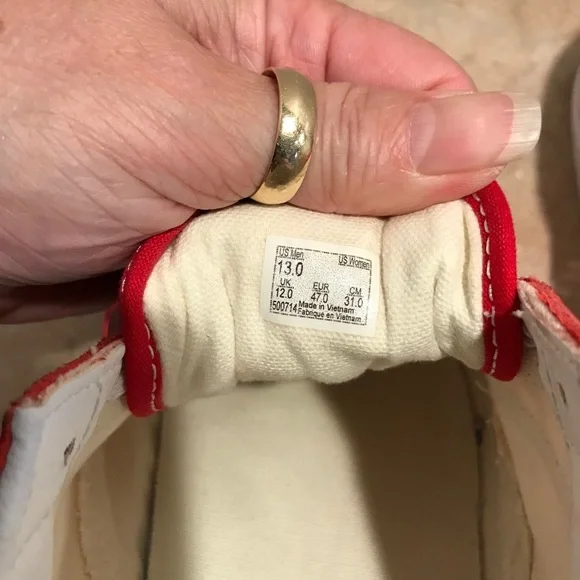 VANS OLD SKOOL CHECKERBOARD SNEAKERS - Picture 7 of 8